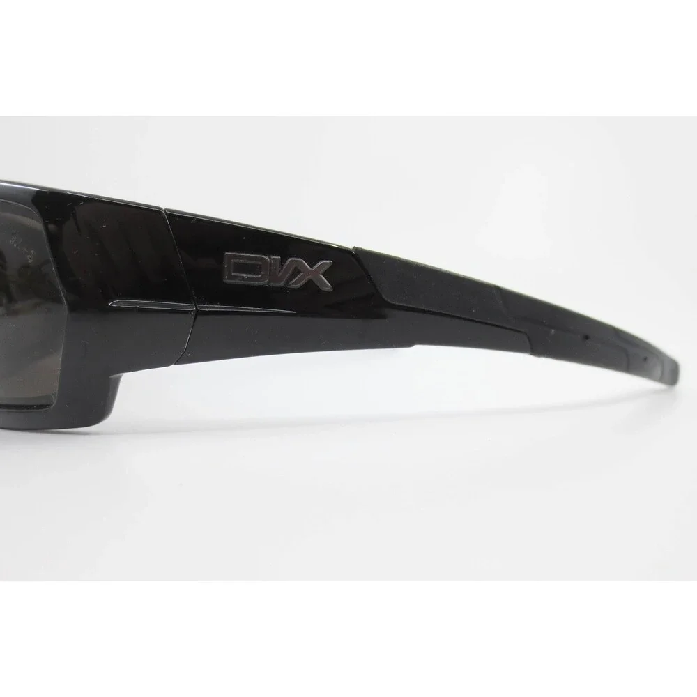 DVX Wiley X Sunglasses Black Wrap Rectangular Frame Z87-2 1306Z Next Sport Mens